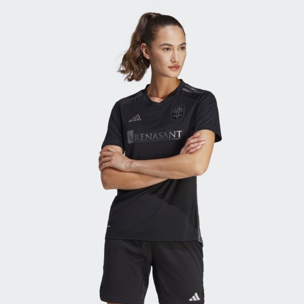 Maillot Extérieur Nashville Sc 23/24 Adidas Noir