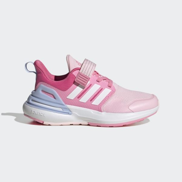 Chaussures Adidas Rapidasport Bounce Elastic Lace Top Strap Rose