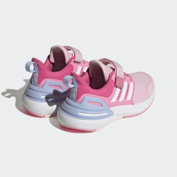 Chaussures Adidas Rapidasport Bounce Elastic Lace Top Strap Rose