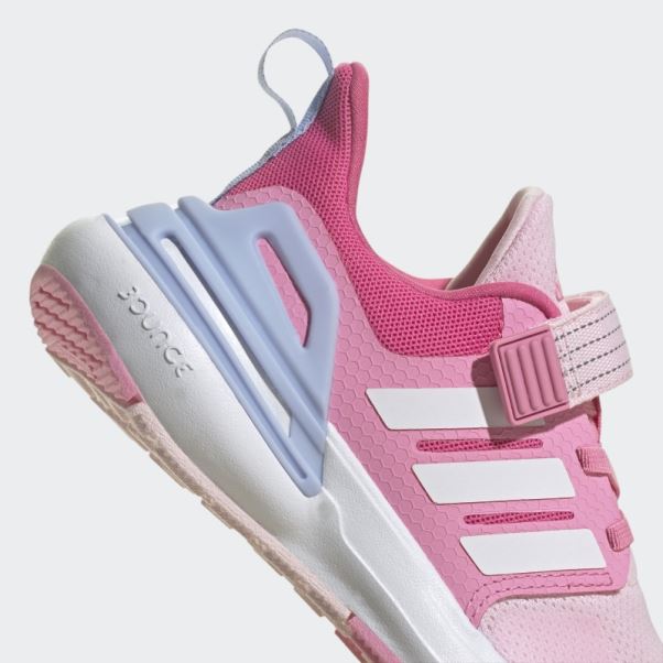 Chaussures Adidas Rapidasport Bounce Elastic Lace Top Strap Rose