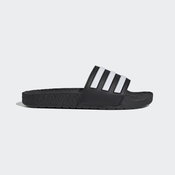 Claquettes Adidas Adilette Boost Noires