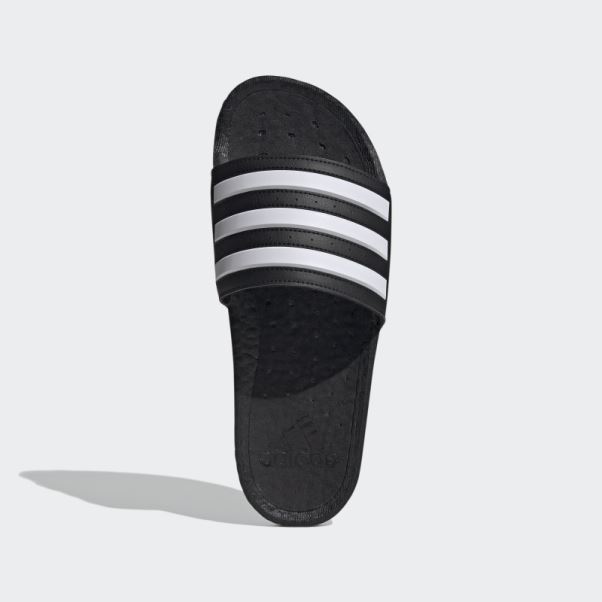 Claquettes Adidas Adilette Boost Noires