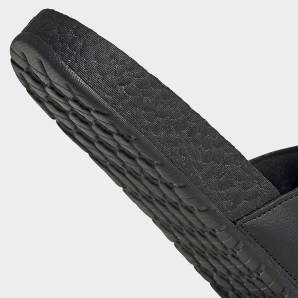 Adilette Boost Slides Adidas Noir