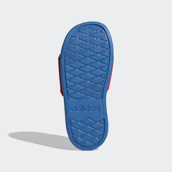 Adidas Adilette Comfort X Lego Slides Rouge