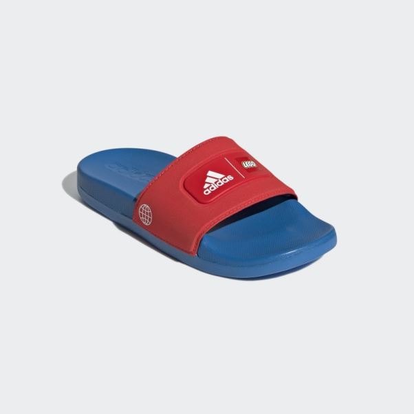 Adidas Adilette Comfort X Lego Slides Rouge