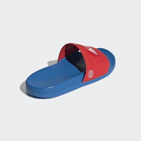 Adidas Adilette Comfort X Lego Slides Rouge