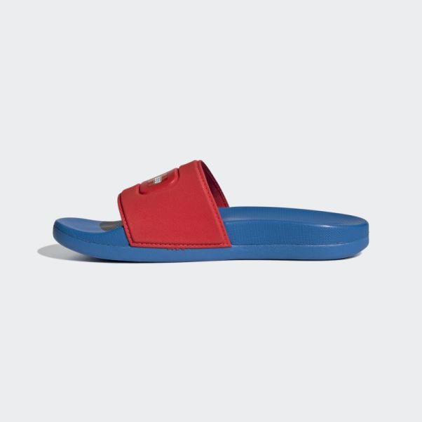 Adidas Adilette Comfort X Lego Slides Rouge