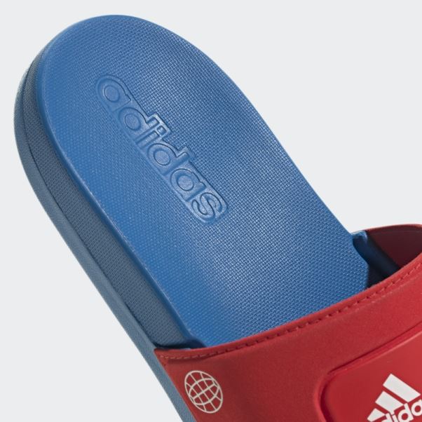 Adidas Adilette Comfort X Lego Slides Rouge