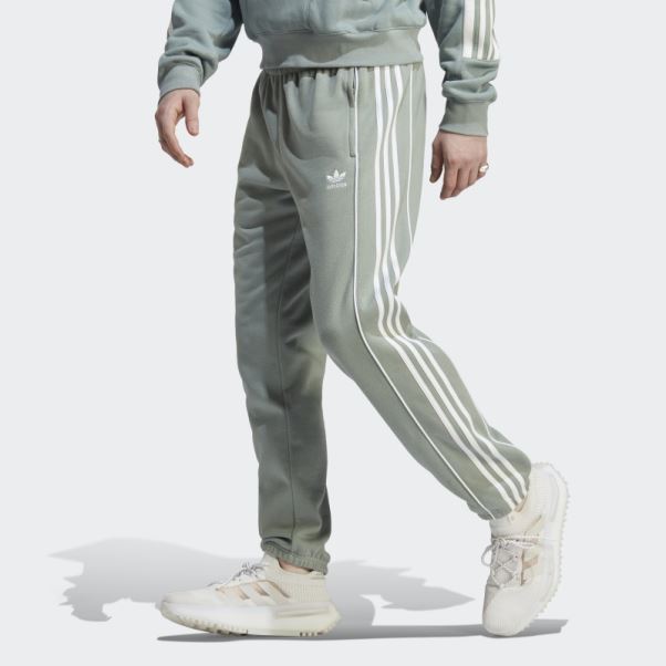 Pantalon De Jogging Adidas Rekive Vert Argent