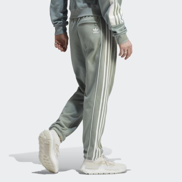Pantalon De Jogging Adidas Rekive Vert Argent