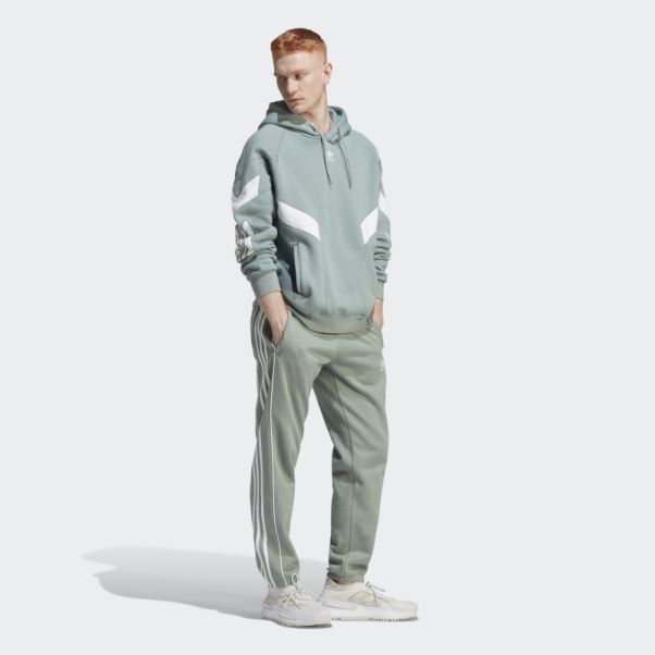 Pantalon De Jogging Adidas Rekive Vert Argent