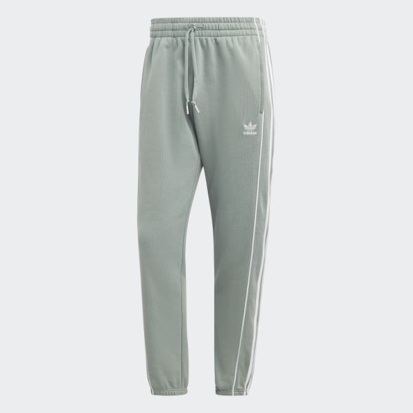 Pantalon De Jogging Adidas Rekive Vert Argent