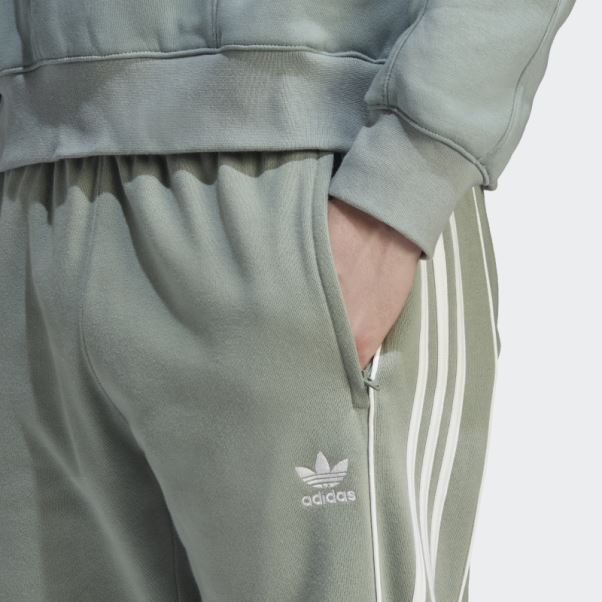 Pantalon De Jogging Adidas Rekive Vert Argent