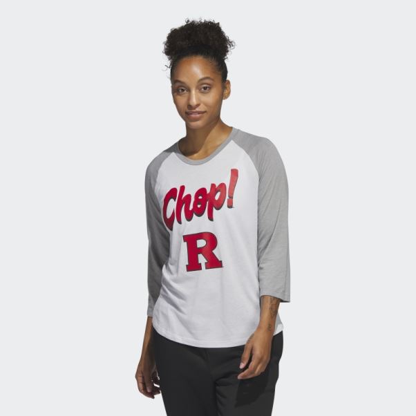 Ncaa-rut-7a4-1 T-shirt De Baseball à Manches 3/4 Adidas