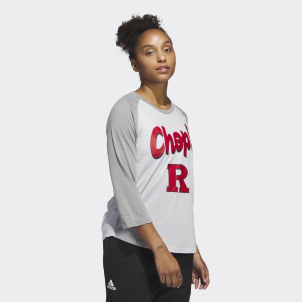 Ncaa-rut-7a4-1 T-shirt De Baseball à Manches 3/4 Adidas