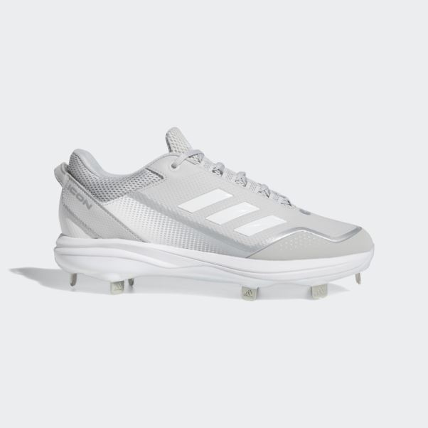 Adidas Icon 7 Crampons Gris Clair