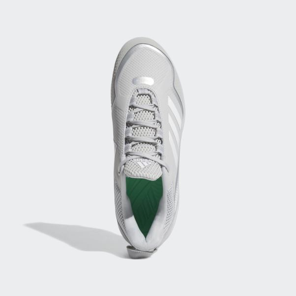 Adidas Icon 7 Crampons Gris Clair