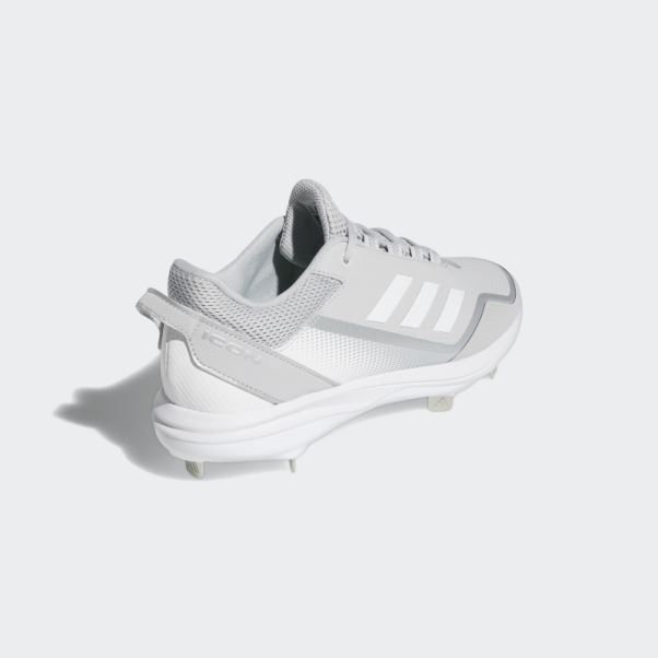 Adidas Icon 7 Crampons Gris Clair