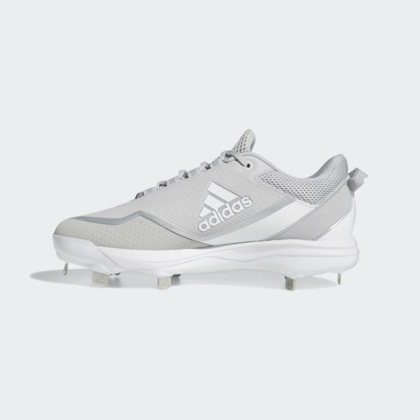 Adidas Icon 7 Crampons Gris Clair