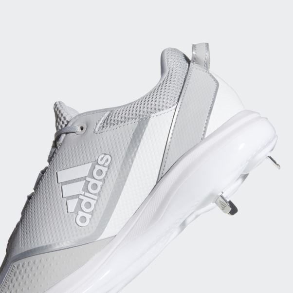 Adidas Icon 7 Crampons Gris Clair