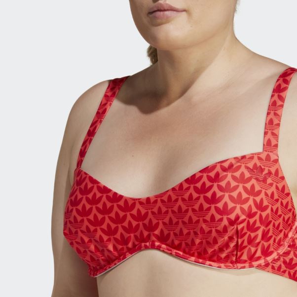 Haut De Maillot De Bain Originals (taille Plus) Adidas Scarlet