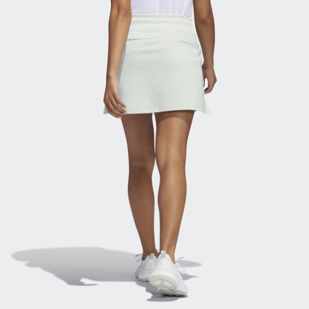 Jupe De Golf En Maille Chaîne Vert Adidas