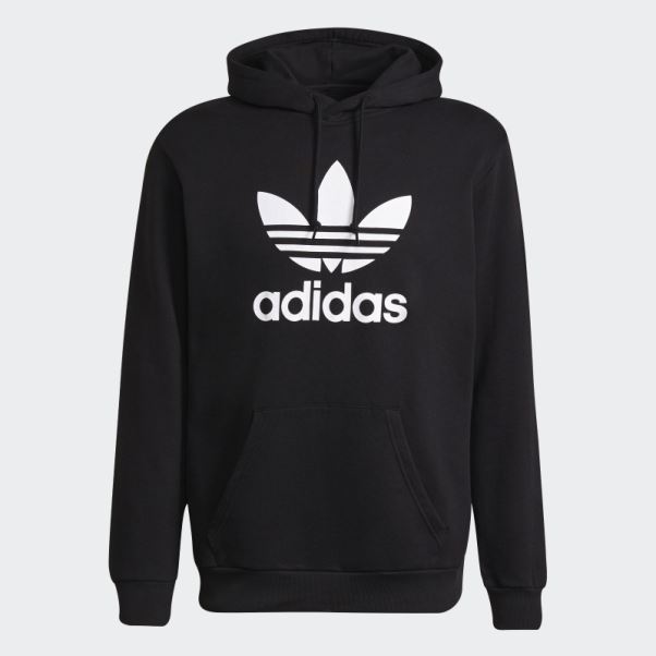 Adidas Adicolor Classics Sweat à Capuche Trèfle Blanc