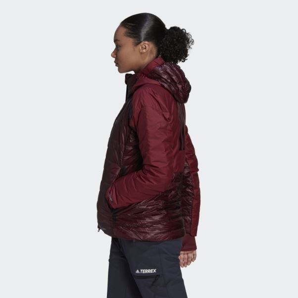 Veste à Capuche Bordeaux Terrex Myshelter Adidas