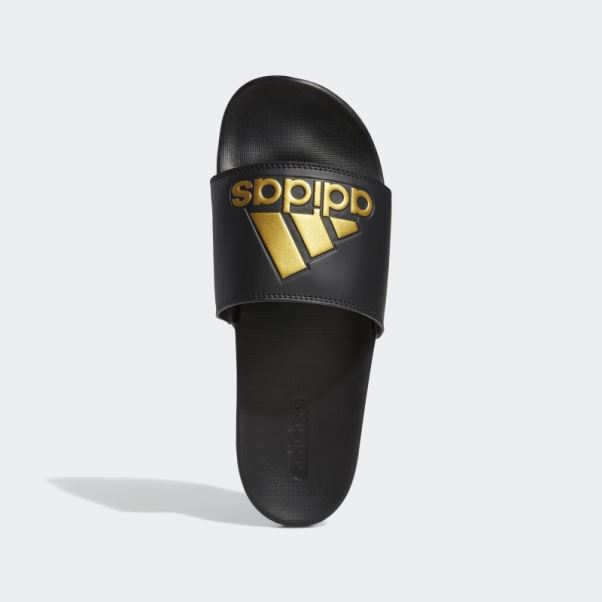 Adidas Adilette Or Métallisé Confort Diapositives