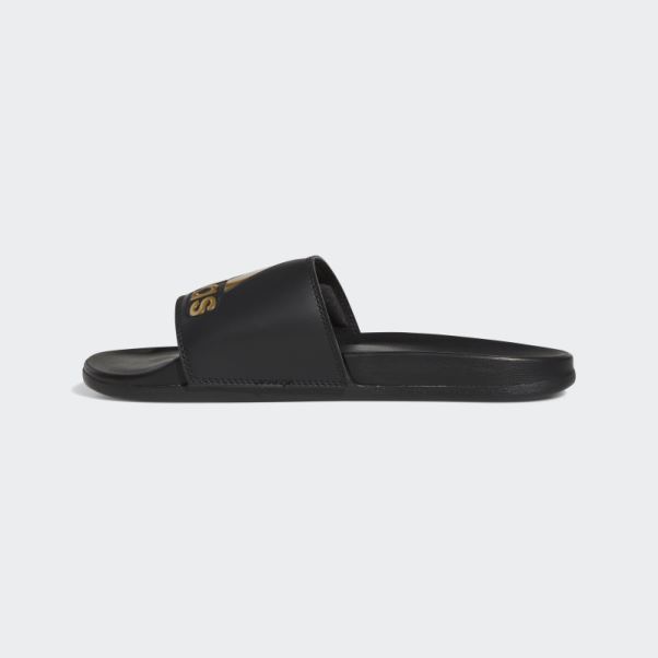 Adidas Adilette Or Métallisé Confort Diapositives