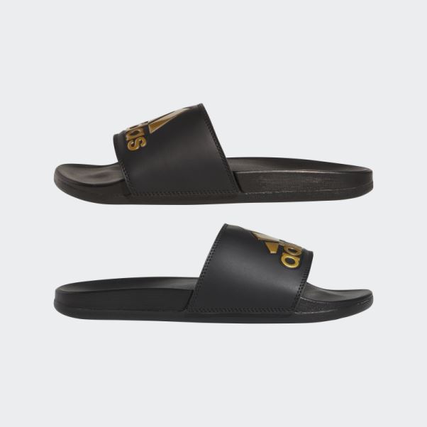 Adidas Adilette Or Métallisé Confort Diapositives