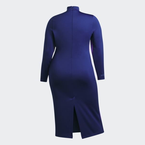 Robe En Spandex Adidas Indigo (taille Plus)