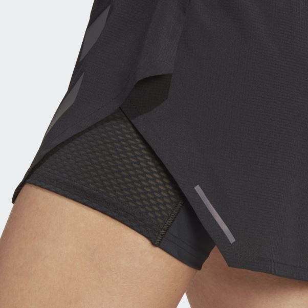 Jupe De Trail Running Terrex Agravic Pro Adidas Noir
