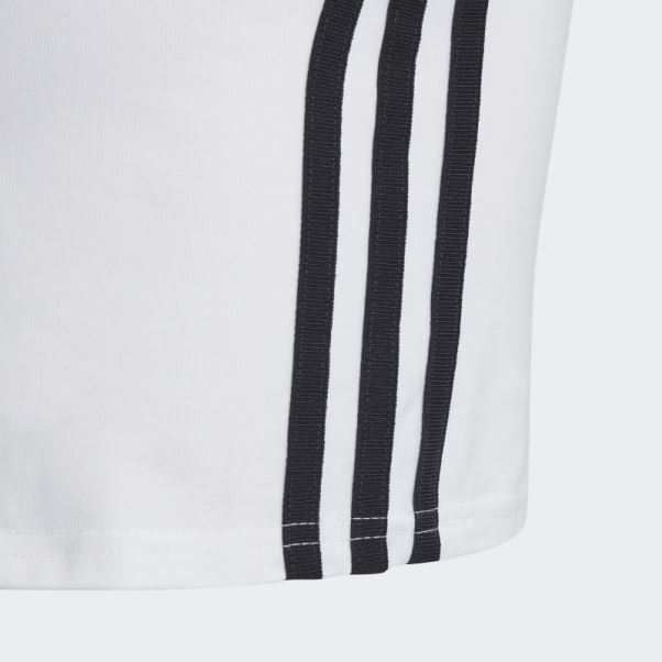 Débardeur Court Adidas Adicolor Blanc