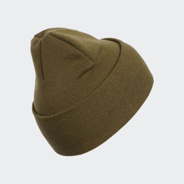 Bonnet à Revers Large Adidas Olive