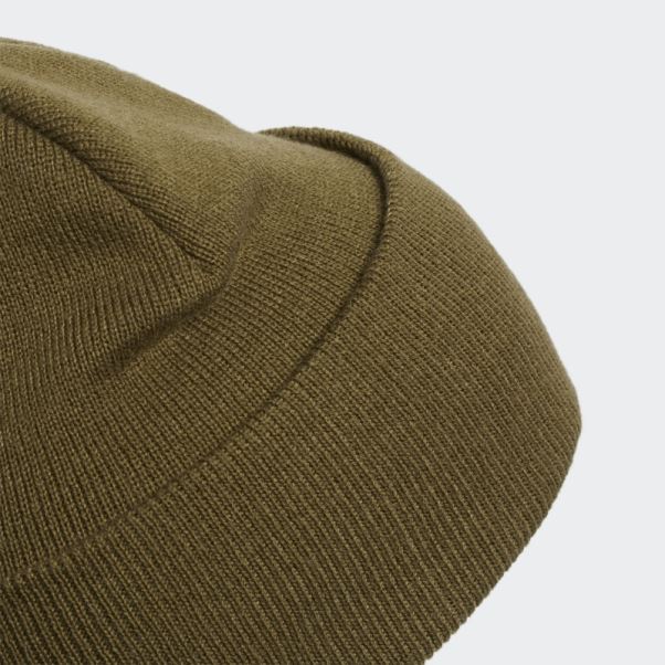 Bonnet à Revers Large Adidas Olive
