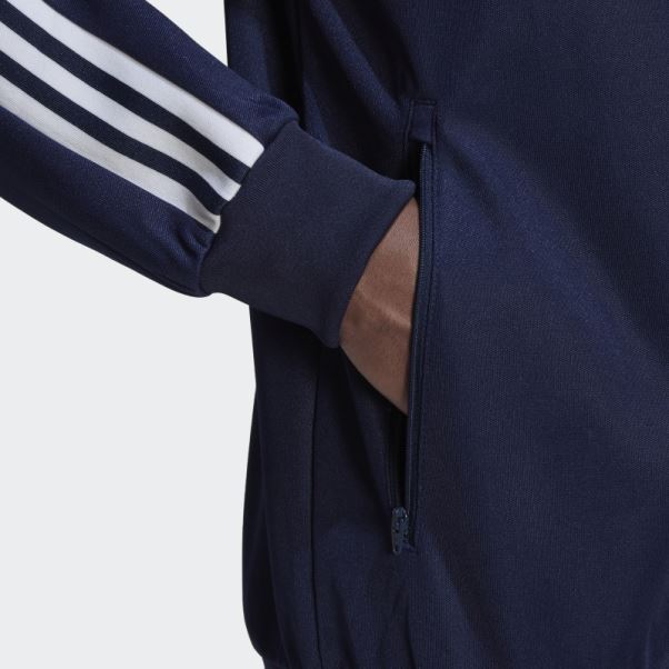 Adidas Night Indigo Adicolor Classics Beckenbauer Primeblue Veste De Survêtement