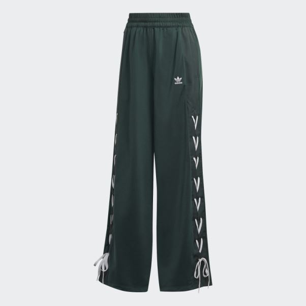 Pantalon Large à Lacets Toujours Original Adidas Vert Minéral