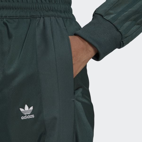 Pantalon Large à Lacets Toujours Original Adidas Vert Minéral