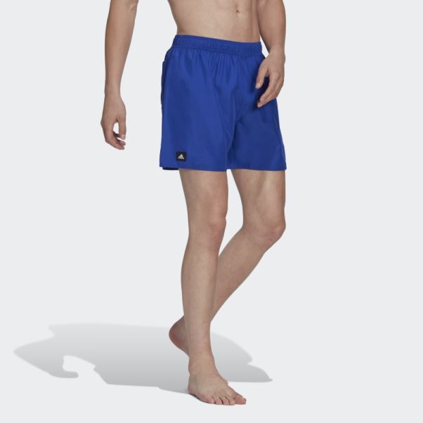 Short De Bain Court Adidas Clx Bleu