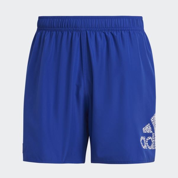 Short De Bain Court Adidas Clx Bleu