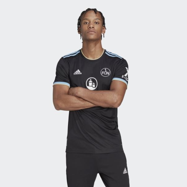 Fc Nﾨﾹrnberg 22/23 Troisième Maillot Adidas Noir