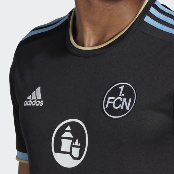 Fc Nﾨﾹrnberg 22/23 Troisième Maillot Adidas Noir