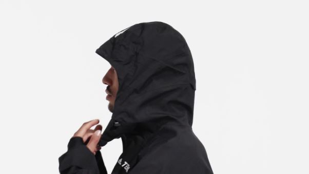Anorak De Neige Adidas Terrex 2 Couches Rain.rdy Noir