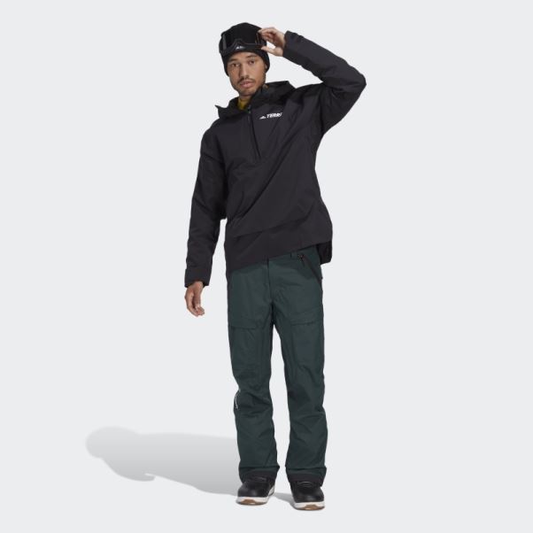 Anorak De Neige Adidas Terrex 2 Couches Rain.rdy Noir