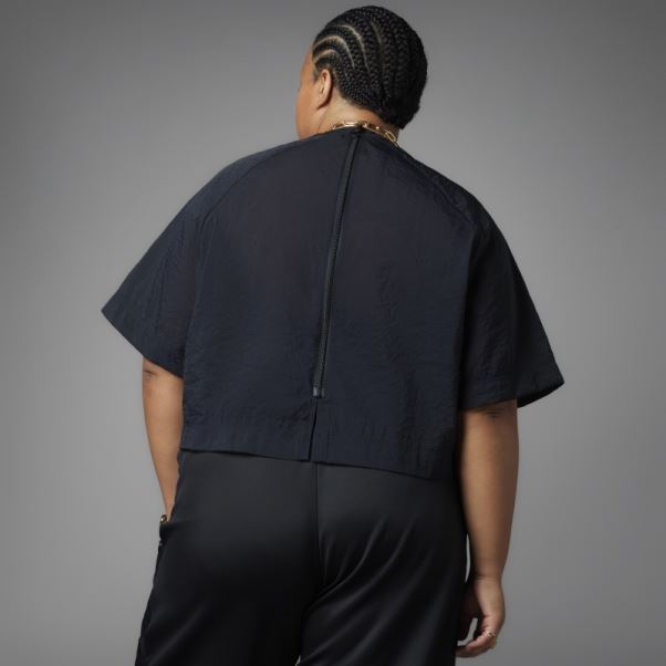 T-shirt Court Adidas Always Original Noir (taille Plus)