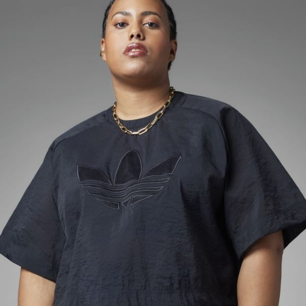 T-shirt Court Adidas Always Original Noir (taille Plus)