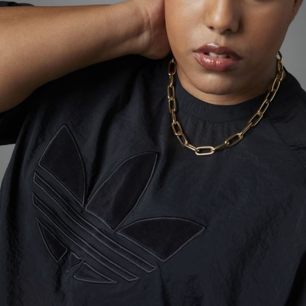 T-shirt Court Adidas Always Original Noir (taille Plus)