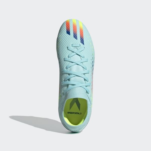 X Speedportal.3 Chaussures De Sol Ferme Adidas Aqua