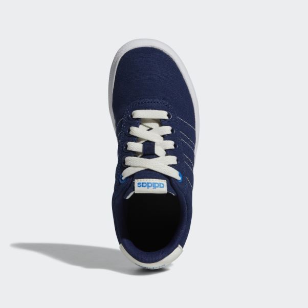 Chaussure De Skateboard Adidas Vulc Raid3r Bleu Foncé
